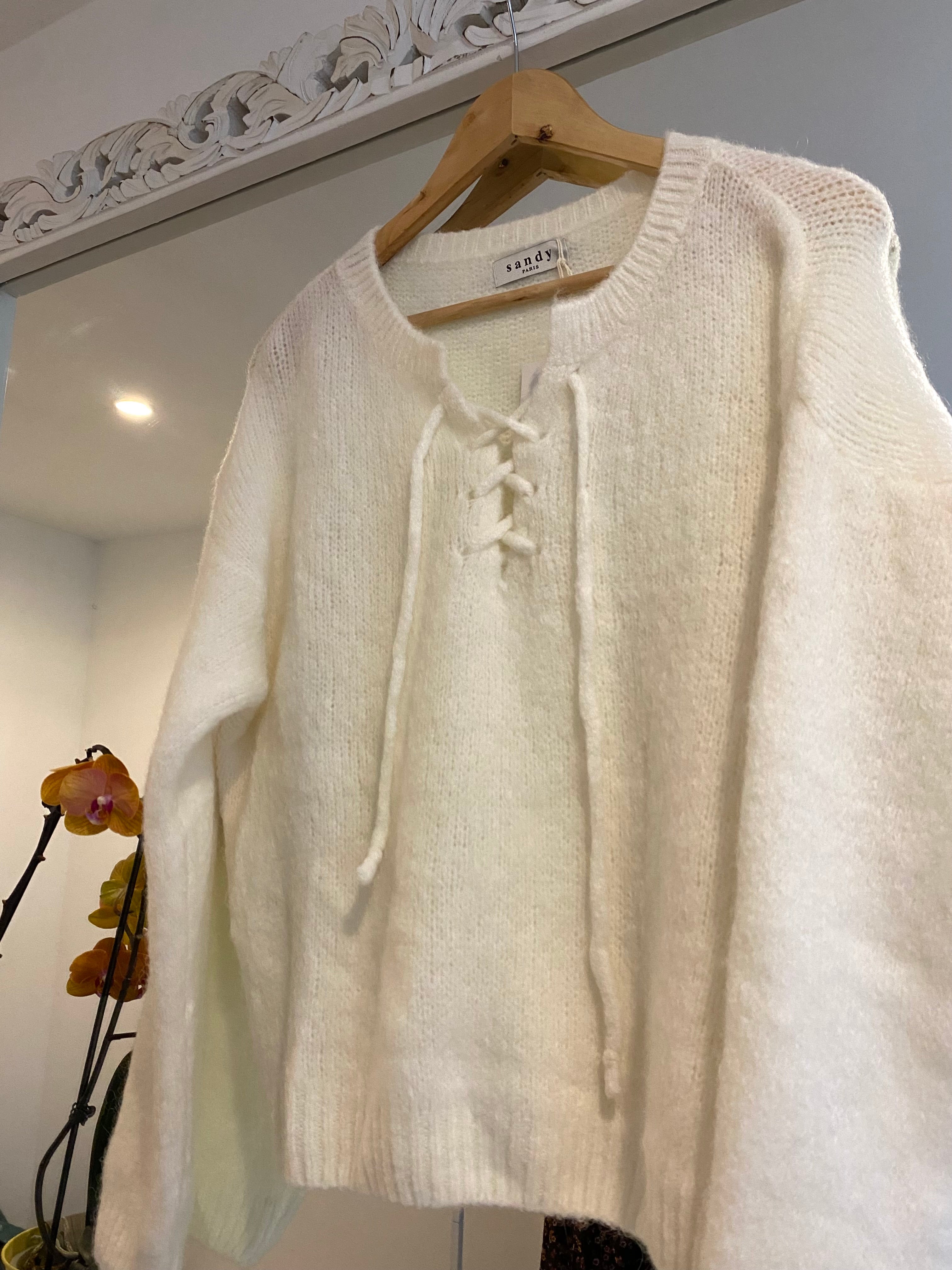 pull en laine d'alpaga