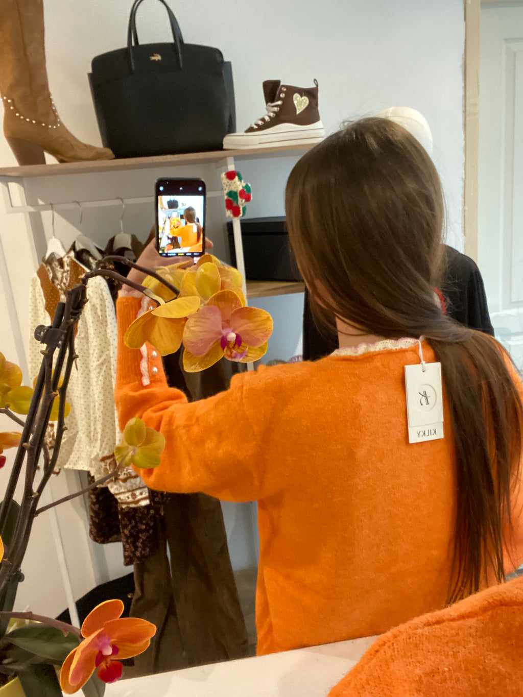 pull "Printanier" ORANGE
