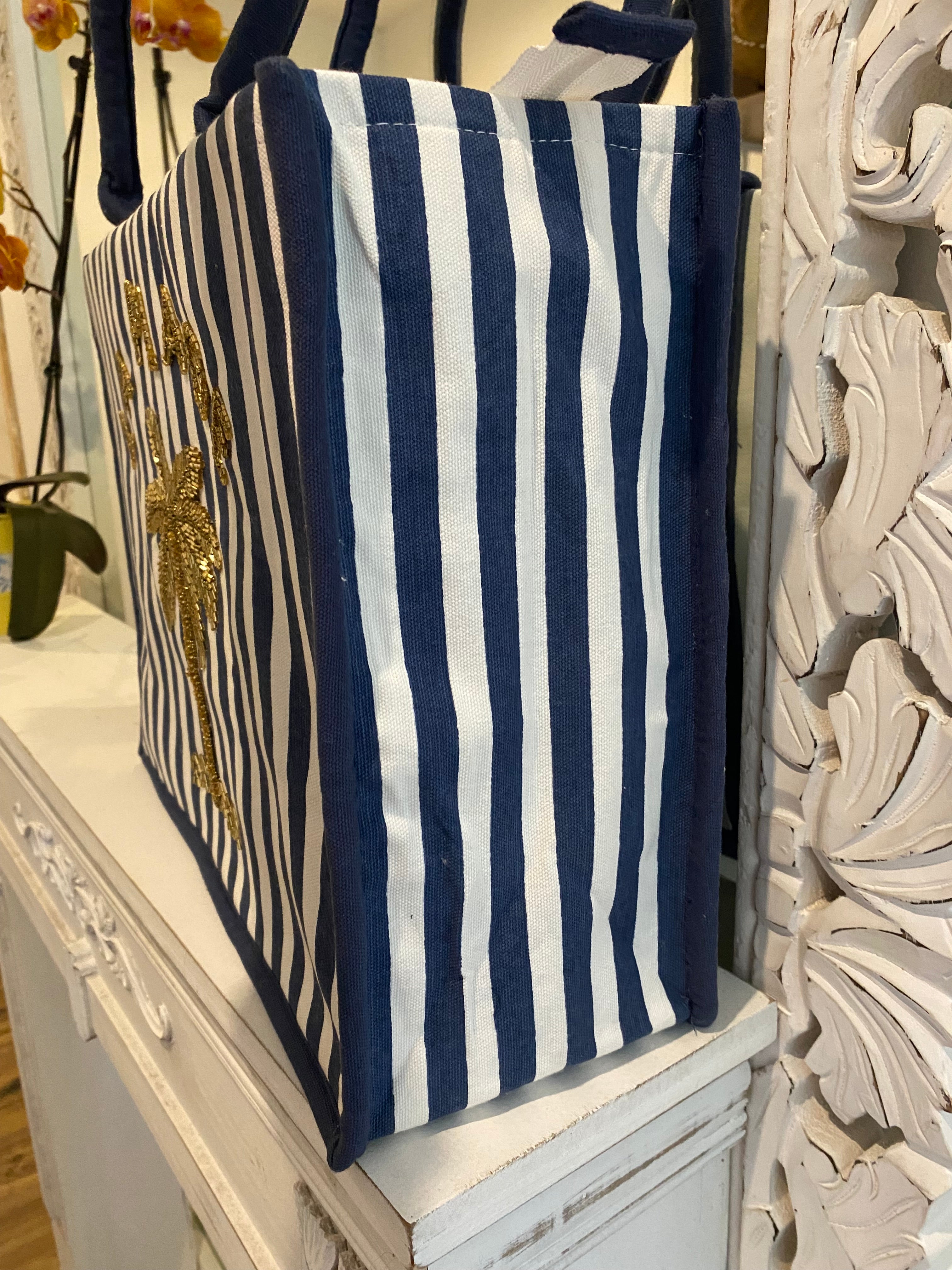 Sac CABAS "LA PLAGE" rayures