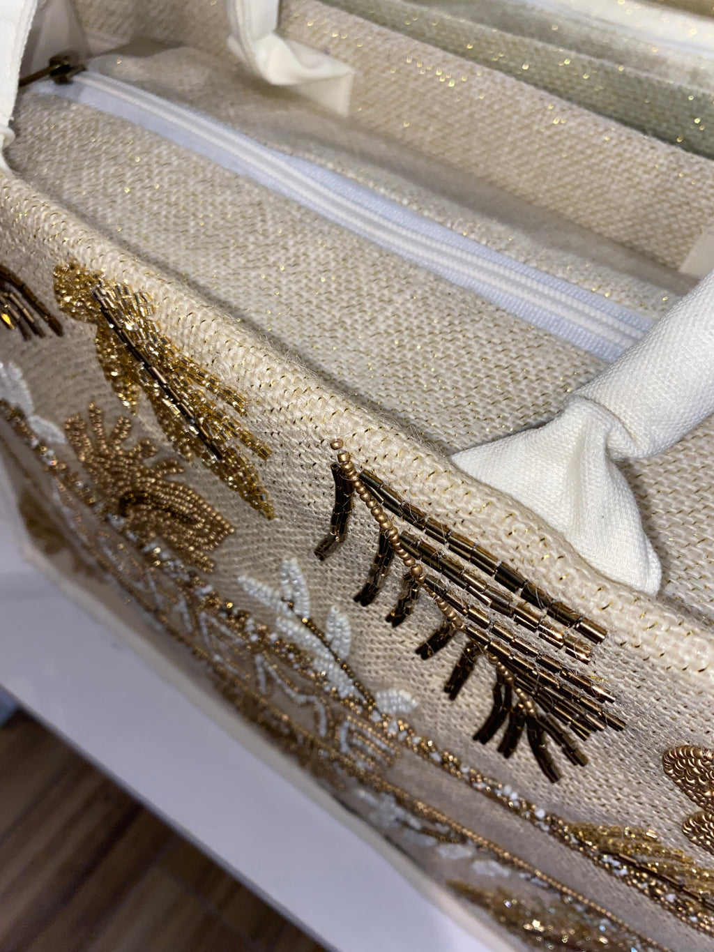 Sac CABAS "BOHEME" BEIGE