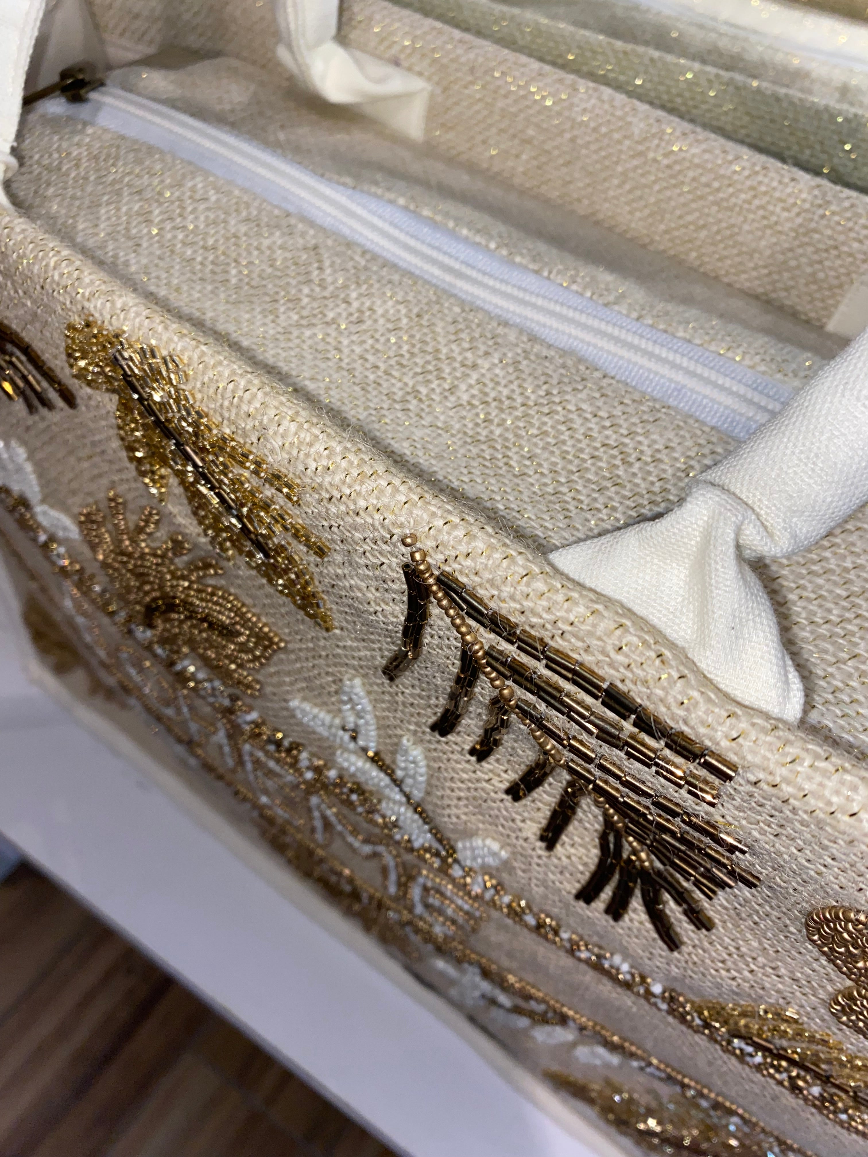 Sac CABAS "BOHEME" BEIGE