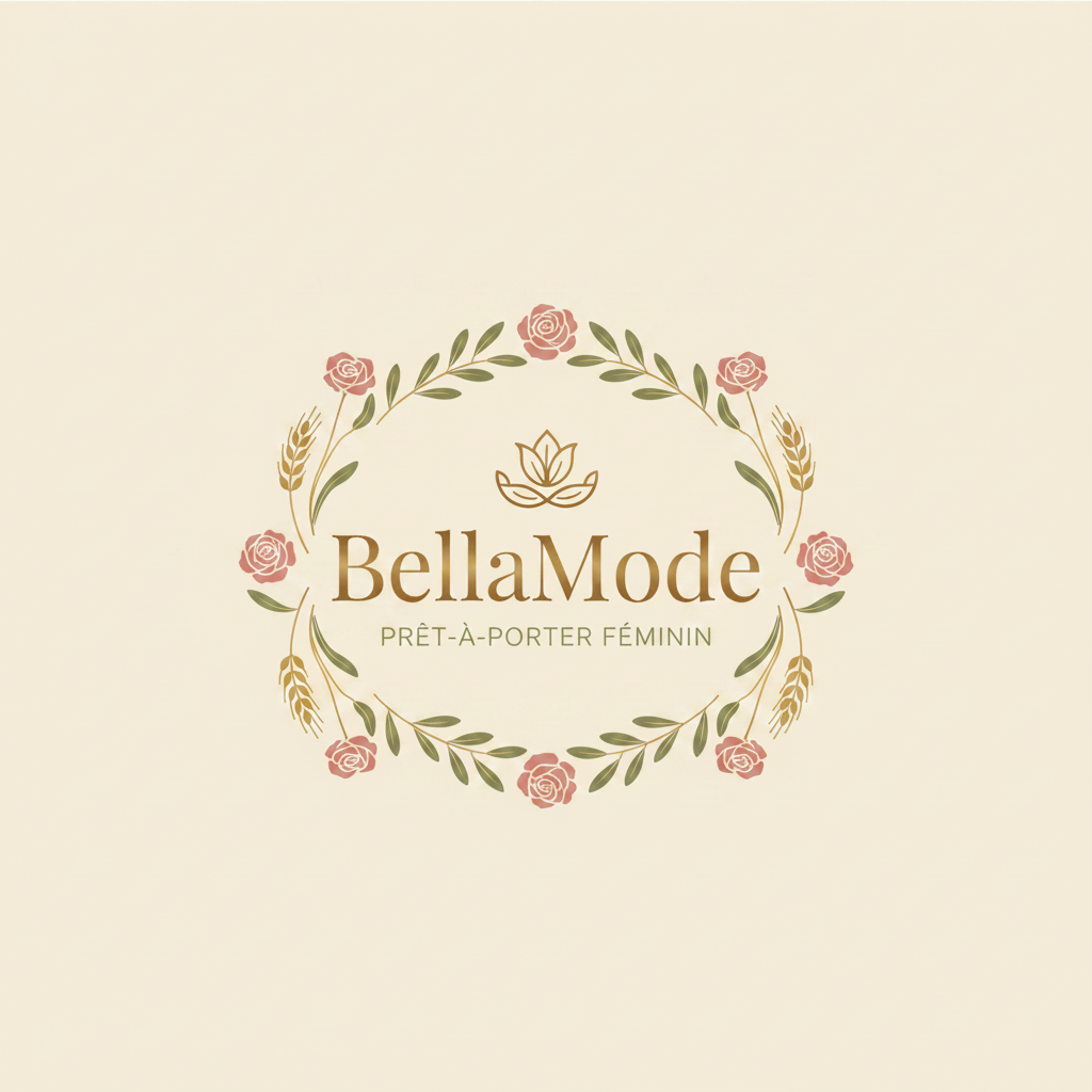 Logo BellaMode campagne chic